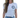 Gator Lasso Crop Tee White/Navy